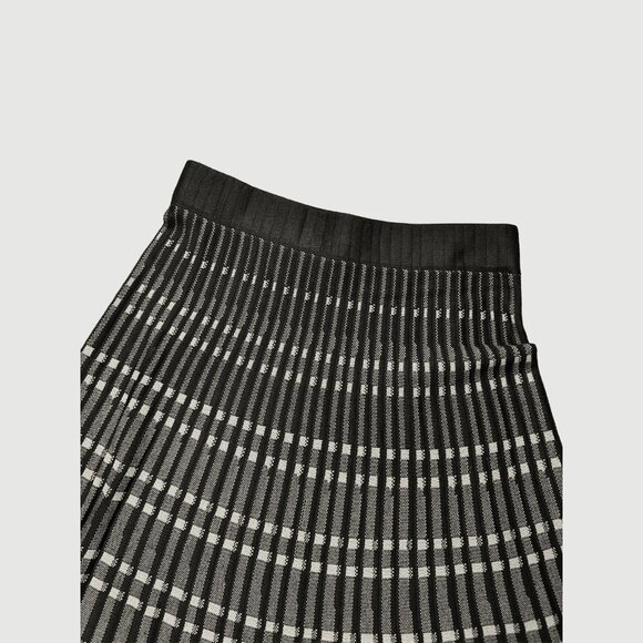 Emma + Posh Pleated Sweater Skirt - Picture 3 of 3